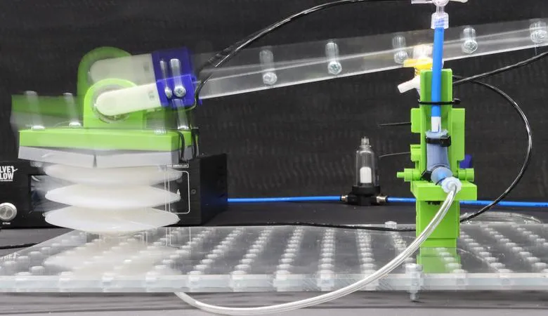 Fluidic oscillators for soft robots